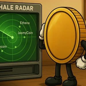 4 Top Bullish Cryptos in 2025 With Massive Whale Accumulation: Ethena (ENA), Toncoin (TON), JasmyCoin (JASMY) & Cosmos (ATOM)