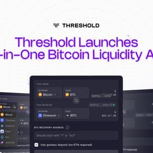 Threshold Launches All-in-One Bitcoin Liquidity App