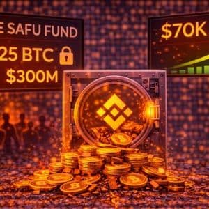 Binance SAFU Fund Adds 4,225 Bitcoin ($300M) As Price Reclaims $70K Level
