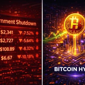 Government Shutdown Fears Trigger 2% Crypto Dip, But Bitcoin Hyper Remains Unshaken