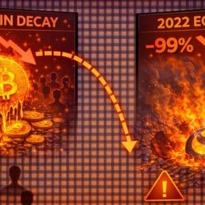 Bitcoin’s Decay Signals the Most Severe Bearish Pivot Since the LUNA Collapse – A 2022 Echo