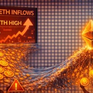 The $33 Billion Inundation: Ethereum Inflows Hit a 15-Month High As Price Teeters At $1,955