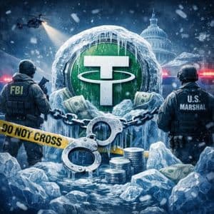 Tether’s Mega-Freeze: $344M USDT Locked Down In Major Operation With US Authorities