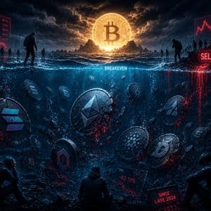 Altcoin Holders Have Been Realizing Losses Since 2024, Glassnode Says