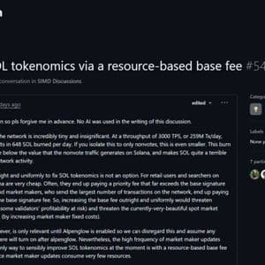 Solana Prepares for a Massive Tokenomics Overhaul to Slash Network Inflation