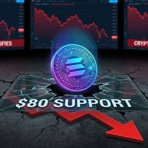 Solana (SOL) Loses $80 Floor, Downtrend Signals Intensify Rapidly Across Broader Crypto Space