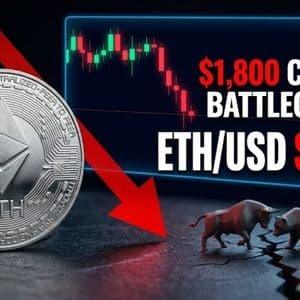 Ethereum Price Slides Deeper, $1,800 Emerges as Crucial Battleground