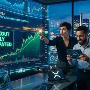 XRP Price Maintains Momentum as Traders Anticipate Breakout Rally