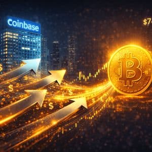 Bitcoin Surge To $74,000 Fueled By US Institutions, Coinbase Premium Signals