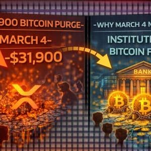 The 31,900 Bitcoin Purge: Why March 4 Marked An Institutional Bitcoin Floor