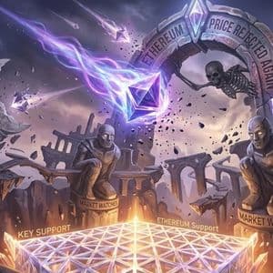 Ethereum Price Rejected Again, Market Watches Key Support Closely