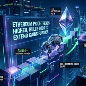 Ethereum Price Trends Higher, Bulls Look to Extend Gains Further