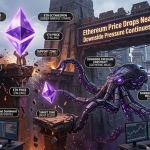 Ethereum Price Drops Near $2,020, Downside Pressure Continues to Build