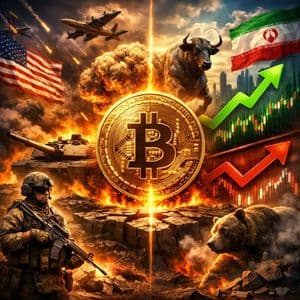 Three-Way Bitcoin Outlook Tied To US–Iran War—Which Case Is Most Realistic?