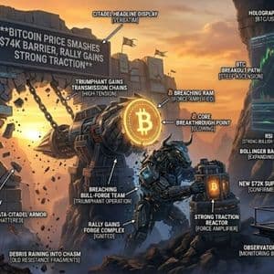 Bitcoin Price Smashes $74K Barrier, Rally Gains Strong Traction