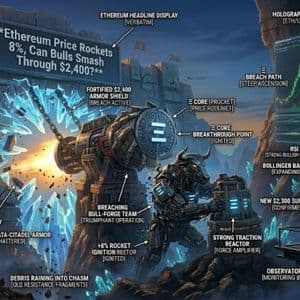 Ethereum Price Rockets 8%, Can Bulls Smash Through $2,400?