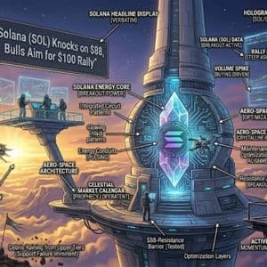 Solana (SOL) Knocks on $88, Bulls Aim for $100 Rally