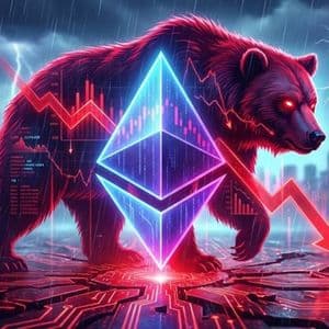 Ethereum Price Gets Crushed To $1,840 Amid Relentless Selling Pressure