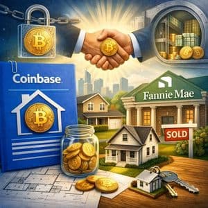 Coinbase Reveals First Mortgage With Bitcoin Collateral Under Fannie Mae Coverage