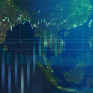 Asian stocks rose slightly while the dollar held steady