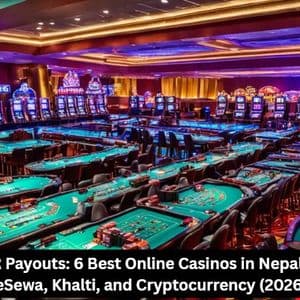 Instant NPR Payouts: 6 Best Online Casinos in Nepal Supporting eSewa, Khalti, and Cryptocurrency (2026)