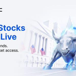 Crypto Meets Wall Street: MEXC Unveils ‘RealStocks’ with 0-Fee U.S. Equity Trading and Real Dividends