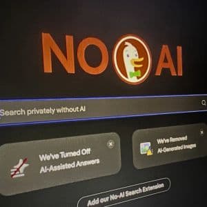 DuckDuckGo extension route searches around Google's AI summaries