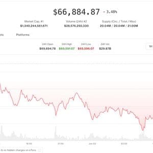 Bitcoin steadies at $67,000, faces critical juncture after sliding 9.5% in seven days