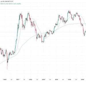 Gold slips below 200-day moving average offering glimmer of hope for bitcoin bulls