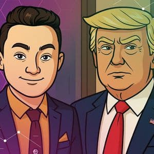 Trump Gifts Tron Founder Justin Sun Golden Watch for Being Top $TRUMP Holder