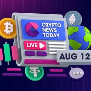 [LIVE] Crypto News Today: Latest Updates for August 12, 2025 – Spot ETH ETFs See Record $1B Inflows, BlackRock Leads