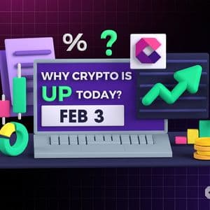Why Is Crypto Up Today? – February 3, 2026