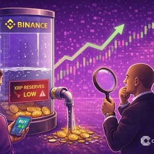 Binance XRP Reserves Drop to 2024 Lows as Traders Eye Accumulation Signal