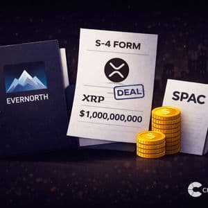 XRP Crypto Treasury Firm Evernorth Files S-4 for $1 Billion SPAC Deal