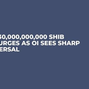 10,930,000,000,000 SHIB Resurges as OI Sees Sharp Reversal