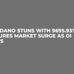 Cardano Stuns With 9695.93% Futures Market Surge as OI Rises