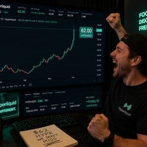 HYPE hits record high above $62 as Hyperliquid ETF demand grows