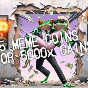 Forget Bitcoin—Top 5 Meme Coins Set to 1000x by End of 2025!