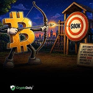 Bitcoin’s Last Shot at Breakout: Can BTC Push Above $80K Before It’s Too Late?