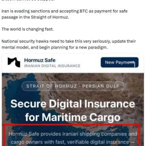 Bitcoin Drops Below $77K as Iran Eyes BTC Tolls, Saylor Signals Buy, ETFs See $1B Outflow