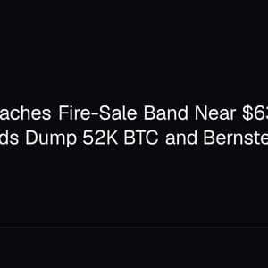 Bitcoin Breaches Fire-Sale Band Near $63.5K as Hedge Funds Dump 52K BTC and Bernstein Backs Miners
