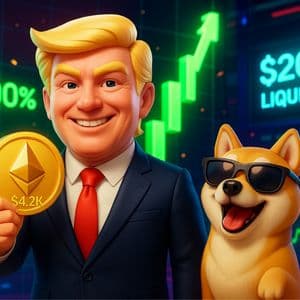 Ethereum (ETH) Hits $4.2K, $200M Liquidated — Trump & DOGE Fans Cheer While This New Coin Surges Over 500%