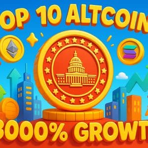 Top 10 Altcoins to Buy With 8000% Growth Potential — Ethereum, Solana and MAGACOIN FINANCE Rank High