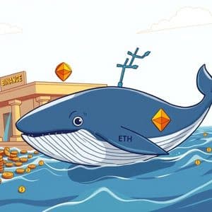 Significant Ethereum Whale Withdrawal: Over $90M ETH Leaves Binance