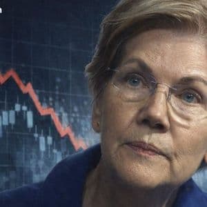 Warren Presses Fed and Treasury to Block Crypto Bailouts After $2T Collapse