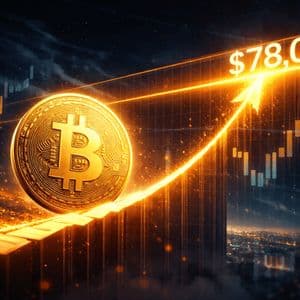 Bitcoin Bulls Eye $78,000, But Glassnode Urges Caution