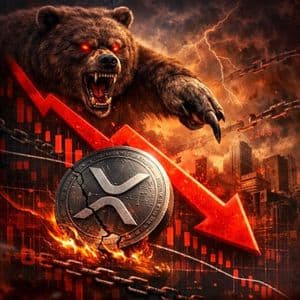 XRP Price Falls To 4-Month Lows—Charts Signal Sell, On-Chain Data Turns Bearish