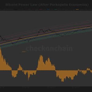 Bitcoin hits Power Law level low that historically precedes a rebound