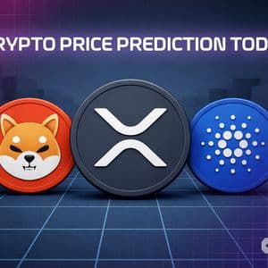 Crypto Price Prediction Today 20 January – XRP, Cardano, Shiba Inu