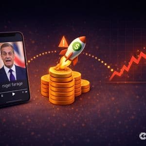Nigel Farage Cameo Videos Exploited to Promote Pump and Dump Crypto Scams
